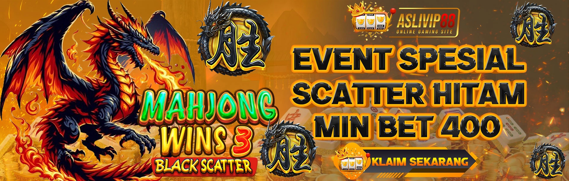 EVENT SCATTER HITAM MAHJONG WINS 3