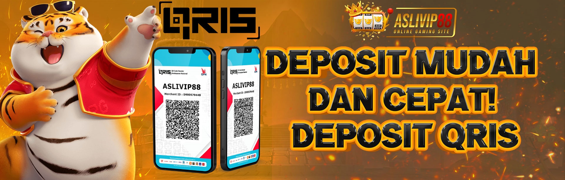 DEPOSIT MUDAH DENGAN QRIS