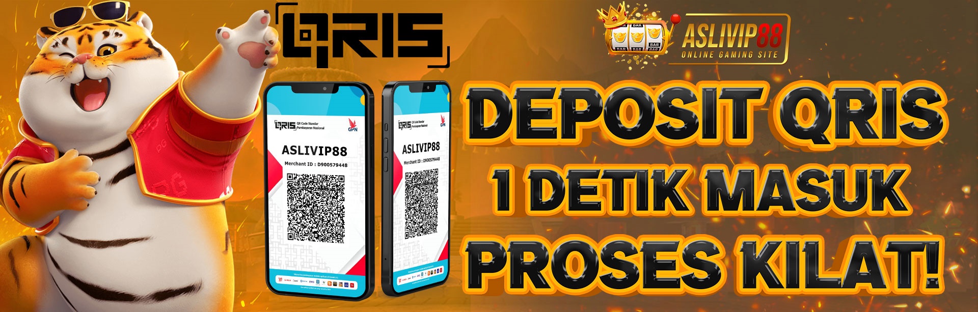 DEPOSIT QRIS INSTAN 1 DETIK MASUK