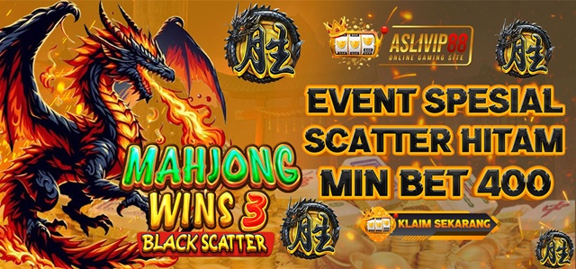 EVENT SCATTER HITAM MAHJONG WINS 3